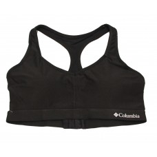 Columbia Women's Omni Tech Racer-Back Bra - High Support 1 Pack, Black, Large