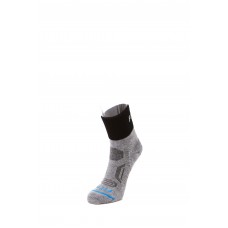 FITS Light Performance Trail – Quarter Socks, Light Grey, L