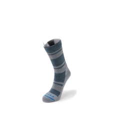 FITS Light Hiker – Crew Socks, Stormy Weather/Titanium, M