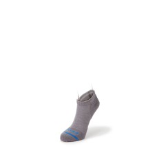 FITS Light Runner – Low: Stylish Men’s Running Socks, Titanium, S
