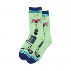 Hotsox Women's Garage Band Socks 1 Pair, Mint, Women's 4-10 Shoe