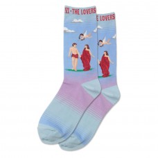 Hotsox Women's The Lovers Tarot Socks 1 Pair, Periwinkle, Women's 4-10 Shoe