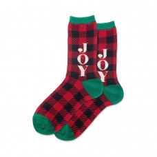 Hotsox Women's Joy Socks 1 Pair, Red, Women's 4-10 Shoe