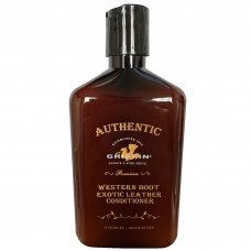 Griffin Western Exotic Leather Conditioner - Best Since 1890 to Restore & Polish Snakeskin, Alligator and More! (8 oz.) Brown