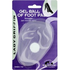 Griffin Ball of Foot Insoles - Gel Pads - Cushioning for Ball of Feet - 1 Pair