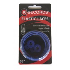 Ten Seconds Elastic Laces, Royal Blue