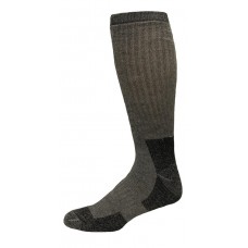 Carolina Ultimate Men's Crew Work Sock 2 Pair, Charcoal, Men's 12-15