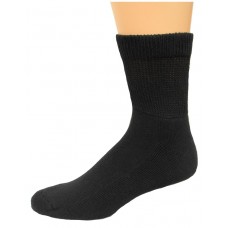 Carolina Ultimate Non-Binding Quarter Socks 2 Pair, Black, Men's 12-16