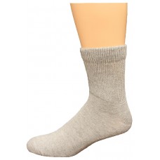 Carolina Ultimate Non-Binding Quarter Socks 2 Pair, Grey, Men's 13-16