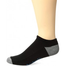Columbia No Show - Full Cushion, Arch Support, Mesh Vent, Black