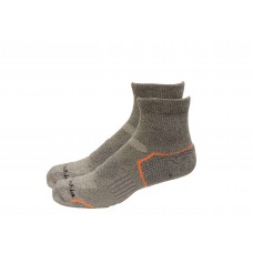 Columbia Balance Point Quarter Sport Sock 2 Pair, M10-13, Charcoal