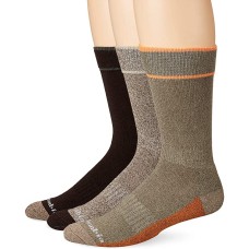 Columbia Cotton Crew - Arch/Ankle Support, Mesh Vent, Peatmoss, Men 6-12, 3 Pair Columbia Cotton Crew - Arch/Ankle Support, Mesh Vent, Peatmoss, Men 6-12, 3 Pair