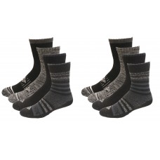 Columbia Women's Moisture Control Crew Socks-2 or 4 Pairs, 4Prs black, 4-10