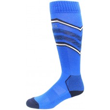 Columbia Thermolite Snowdrift OTC Ski Socks, Azul, Medium Shoe Size Men 6-9 / Women 8-11.5, 1 Pair
