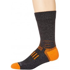 Columbia Adventure Hike Crew Lightweight Socks, Charcoal, Small Women Shoe Size 4-7.5, 1 Pair