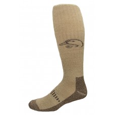 Ducks Unlimited Merino Wader Socks, 1 Pair, Brown, X-Large, M 12-16