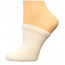 FeetPeople Premium Clog Socks 1 Pair, White