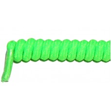 FeetPeople Curly Laces, Neon Green
