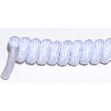 FeetPeople Curly Laces, White