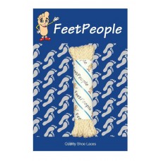 FeetPeople Brogue Casual Dress Laces, Light Sand