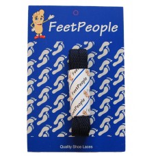 FeetPeople Flat Laces For Boots And Shoes, Navy