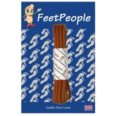 FeetPeople Leather Shoe/Boot Laces, Bulldog