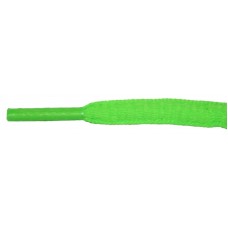 FeetPeople High Quality Oval Laces, Neon Green