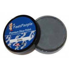 FeetPeople Premium Shoe Polish, 1.625 Oz., Grey