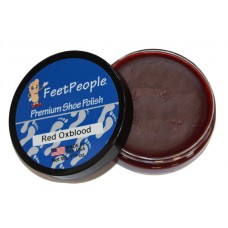 FeetPeople Premium Shoe Polish, 1.625 Oz., Red/Oxblood