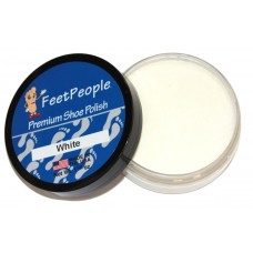 FeetPeople Premium Shoe Polish, 1.625 Oz., White