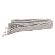 FootGalaxy High Quality Fat Laces For Boots And Shoes, Silver