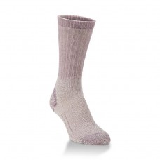 Hiwassee Women's Heavy Outdoor Crew Socks 1 Pair, Lavender, Medium