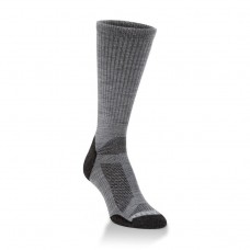 Hiwassee Lightweight Merino Crew Socks 1 Pair, Grey, Medium