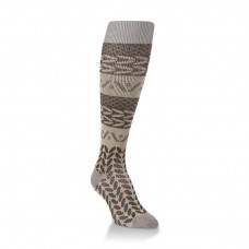 Hiwassee Downtown Knee High Socks 1 Pair, Chestnut, Medium