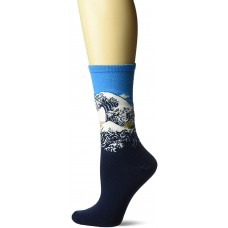 Hot Sox Women's Trouser Socks - Katsushika Hokusai - Great Wave, sock size 9-11