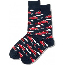 HotSox Mens Just Married Socks, Navy, 1 Pair, Mens Shoe 6-12.5