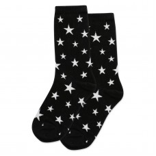 HotSox Glow In The Dark Stars Kids Socks, Black, 1 Pair, Large/X-Large
