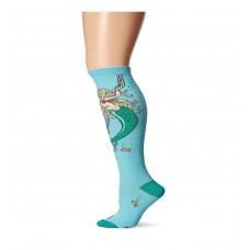 K. Bell Under The Sea Knee High Socks, Jewel, Sock Size 9-11/Shoe Size 4-10, 1 Pair