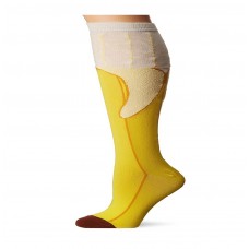 K. Bell Top Banana Knee High Socks, Honey, Sock Size 9-11/Shoe Size 4-10, 1 Pair