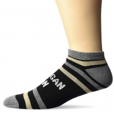 K. Bell Men's Mulligan Man Socks, Black, Sock Size 10-13/Shoe Size 6.5-12, 1 Pair