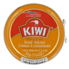 Kiwi Shoe Polish, Tan, 1.125 Ounces