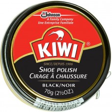 Kiwi Shoe Polish, Black, 2.5 Ounces
