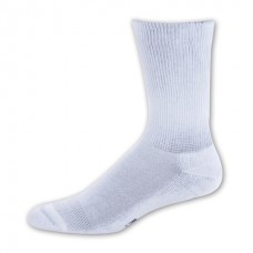 NB Wellness Crew Socks, Large, White, 1 Pair