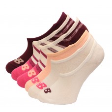 New Balance Liner Socks, Assort, (M) Ladies 6-10/Mens 6-8.5, 6 Pair