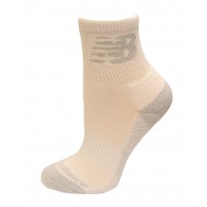 New Balance Cooling Cushion Performance Quarter Crew Socks, White, (XL) Mens 12.5-16, 2 Pair