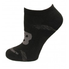 New Balance Performance Cushion No Show Socks, Black, (XL) Mens 12.5-16, 3 Pair