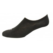 New Balance Invisible Liner Socks, Black, (M) Ladies 6-10/Mens 6-8.5, 6 Pair