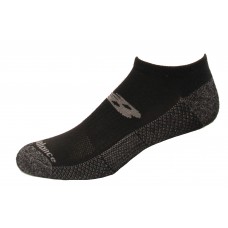 New Balance Cooling Cushion Performance Low Cut Socks, Black, (XL) Mens 12.5-16, 2 Pair