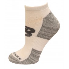 New Balance Performance Cushion Low Cut Socks, White, (M) Ladies 6-10/Mens 6-8.5, 6 Pair