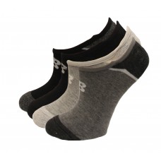 New Balance No Show Liner Socks, Black, (M) Ladies 6-10/Mens 6-8.5, 6 Pair